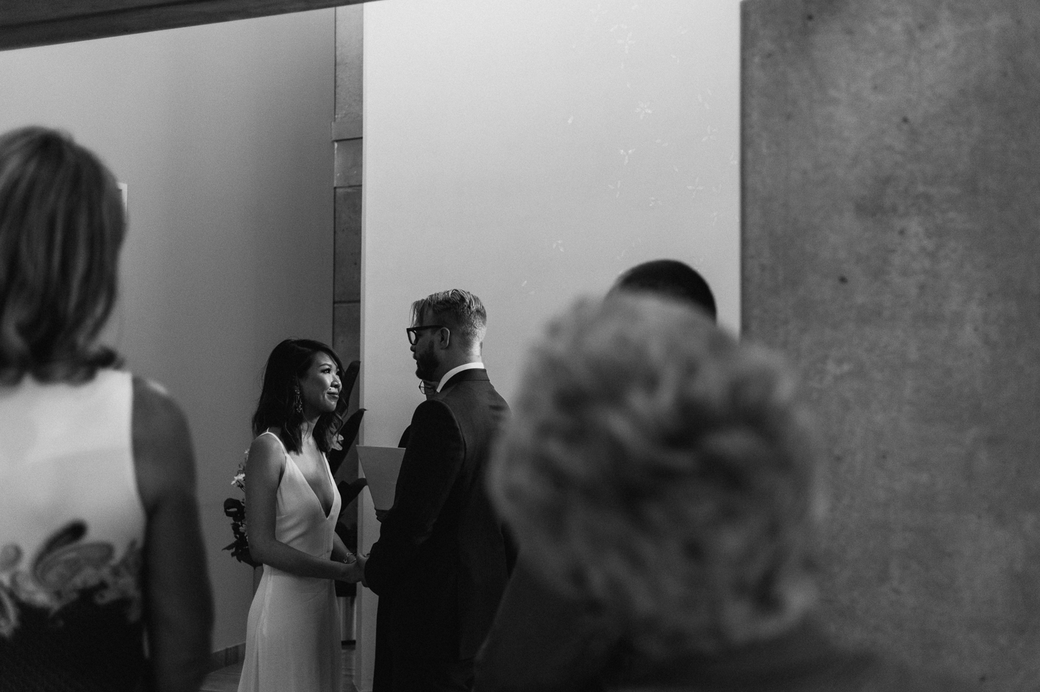 Intimate Toronto City Hall wedding