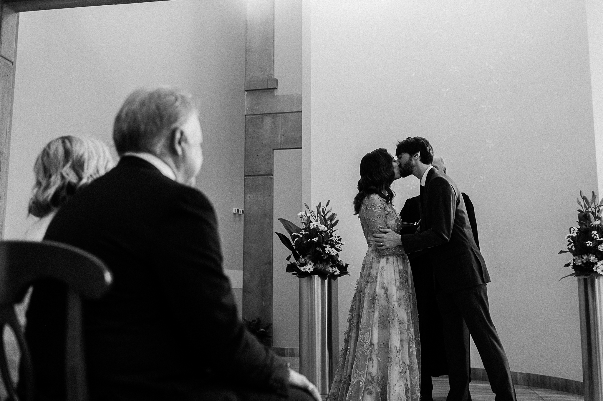 Intimate Toronto City Hall wedding
